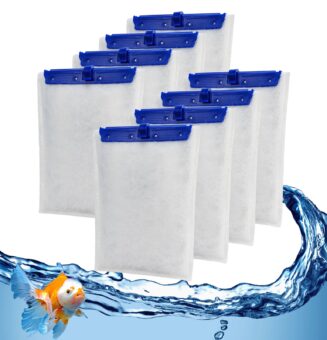 Tawatiler Packs Large Replacement Filter Cartridges for Tetra Whisper Bio-Bag Filters 20i 40i IQ20/30/45/60 PF20/30/40/60