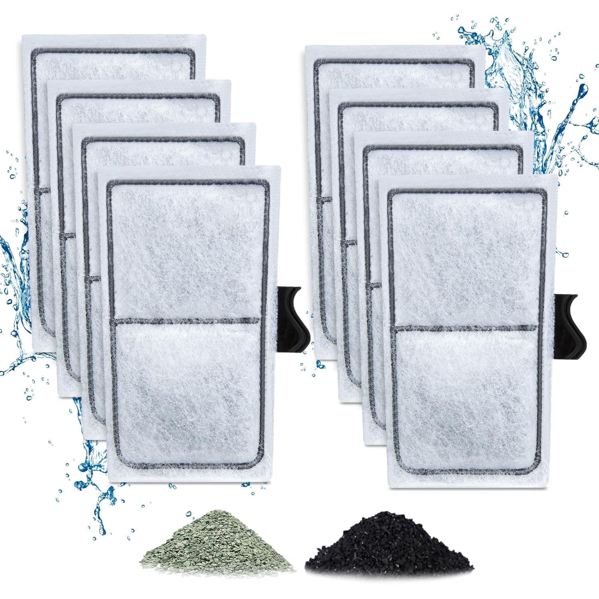 Tawatiler Filter Cartridges for Top Fin Filter, Replacement Filter Cartridges for TOP FIN EF-S Element and BF5 BETTAFLO